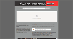 Desktop Screenshot of photo-gratuite.info