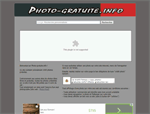 Tablet Screenshot of photo-gratuite.info
